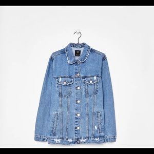 Oversized Denim jeans jacket size M